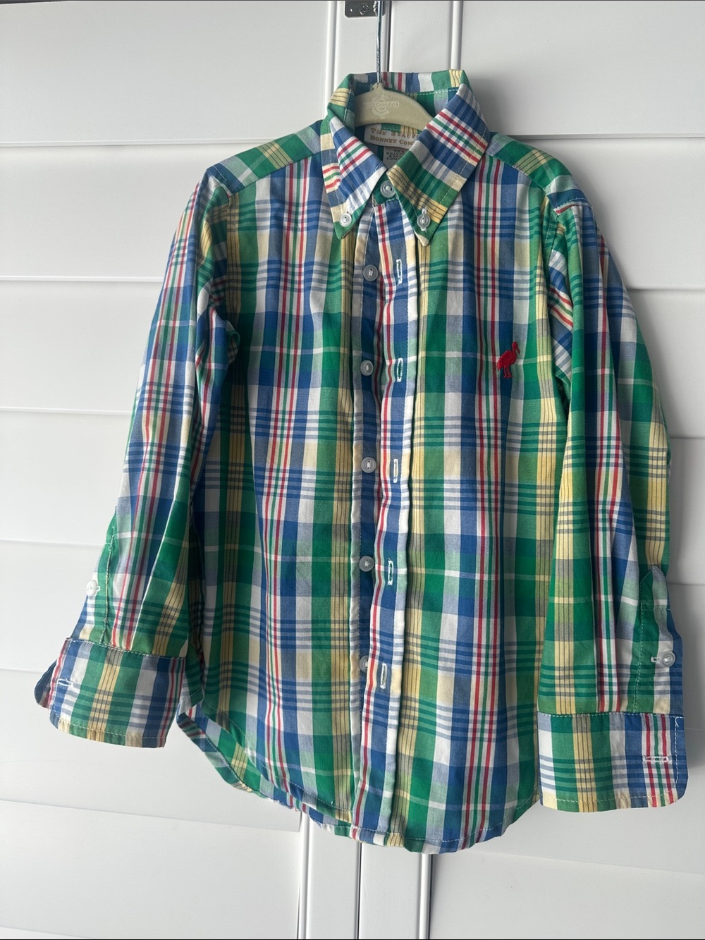 TBBC deans list button down shirt size 3T